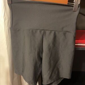 Women's Black High-Waisted Shorts